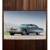 Металлическая табличка Cadillac Fleetwood Brougham